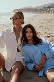 Lena Button Up in Ivory FINAL SALE