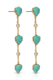 Turquoise Solstice Dangle Earrings