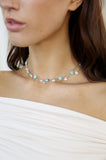 Dressed in Turquoise Pearls Necklace