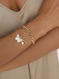 Butterfly Bracelet Set