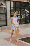 Stella Embroidered Mini Dress FINAL SALE