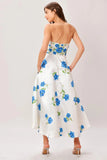 GARDEN MUSE FLORAL MIDI DRESS