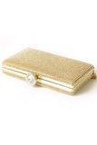 Tassels Golden Exquisite Square Party Handbag