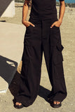Quinn Utility Pants in Black