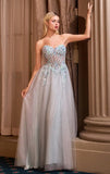 A1478 Weaving Ivy Beaded Gown ANDREA LEO
