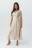 Ulani Polka Dot Midi Dress