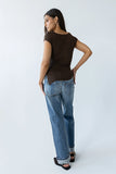 Connie Asymmetrical Top
