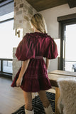 Callie Mini Wrap Dress FINAL SALE