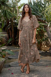 Maribel Dress in Olive FINAL SALE