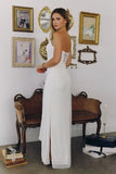 Skyler Gown Off White Strapless Draped Chiffon Dress