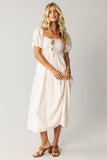 Kelsie Floral Midi Dress in Pink FINAL SALE