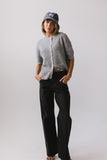 Leah Knit Cardigan in Heather Grey FINAL SALE