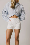 Maggie Utility Shorts in White