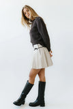 Bostyn Knit Sweater in Brown FINAL SALE