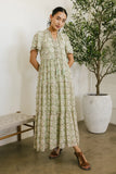 Milan Floral Maxi Dress FINAL SALE