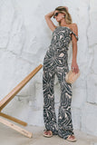 Minnie Abstract Wide Leg Pants