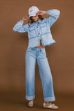 Andy Contrast Denim Jacket