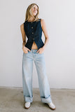 Caroline Denim Vest