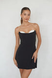 Raelynn Contrast Mini Dress
