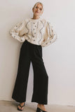 Mina Wide Leg Pants in Black FINAL SALE