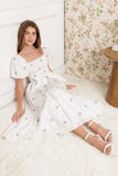SUNNYSIDE LANE EMBROIDERED MIDI DRESS FINAL SALE