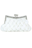 Glamourous Silk With Crystal Rhinestone Glitter Adjustable Wallets Accessories