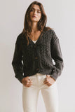 Lane Cable Knit Cardigan FINAL SALE