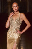 Rio Gown Fitted Halter Evening Dress
