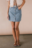 Kalista Denim Mini Skirt FINAL SALE