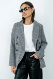 Daniel Mixed Media Blazer