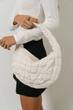 Julia Quilted Bag in Ivory