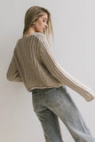 Luca Chunky Knit Sweater in Natural FINAL SALE