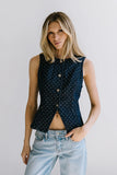 Caroline Denim Vest