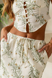 Hallie Floral Maxi Skirt FINAL SALE