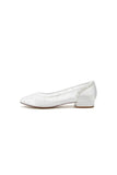 Simple Pointed Toe Mesh Slip on Low Heels