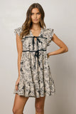 Kennie Floral Mini Dress FINAL SALE