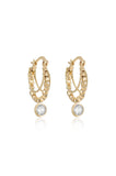 Boho Golden Hoop Earrings
