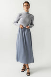 Zeda Midi Dress in Blue FINAL SALE