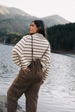 Kestrel Knit Overalls in Mocha FINAL SALE