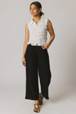 Karie Crochet Pants in Black FINAL SALE