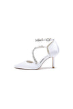 Pointed Toe Slingback Strap High Heel