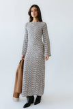 Lennon Textured Maxi Dress FINAL SALE