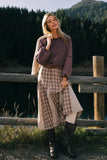 Tully Pleated Maxi Skirt FINAL SALE