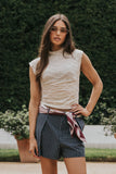Morgan Striped Shorts
