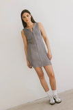 Vela Zip Up Mini Dress FINAL SALE