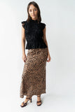 Rodney Smocked Blouse in Black