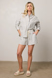 Tommy Striped Button Up FINAL SALE
