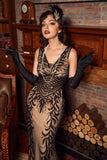 Glitter Bodycon Sequins Gatsby Party Dress