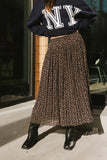 Pascal Pleated Floral Skirt FINAL SALE