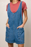 Scottie Denim Overalls in Medium Wash FINAL SALE